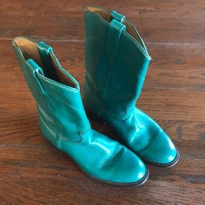 Turquoise Cowboy Boots